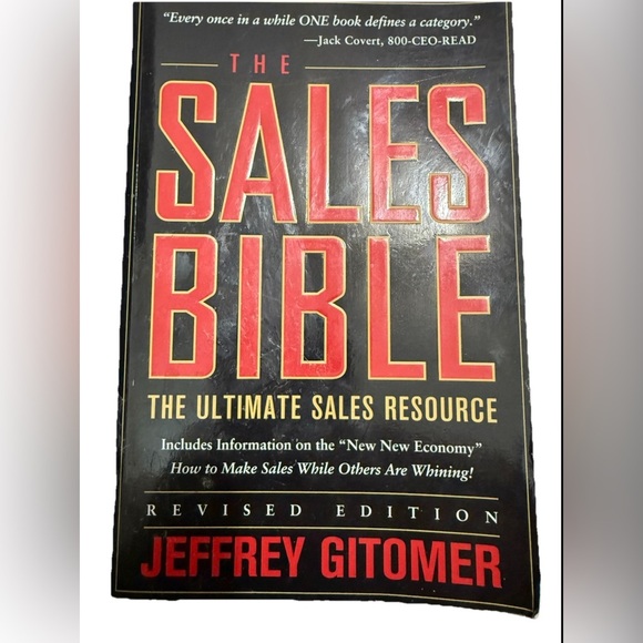 The Sales Bible by Jeffrey Gitomer - Picture 1 of 2
